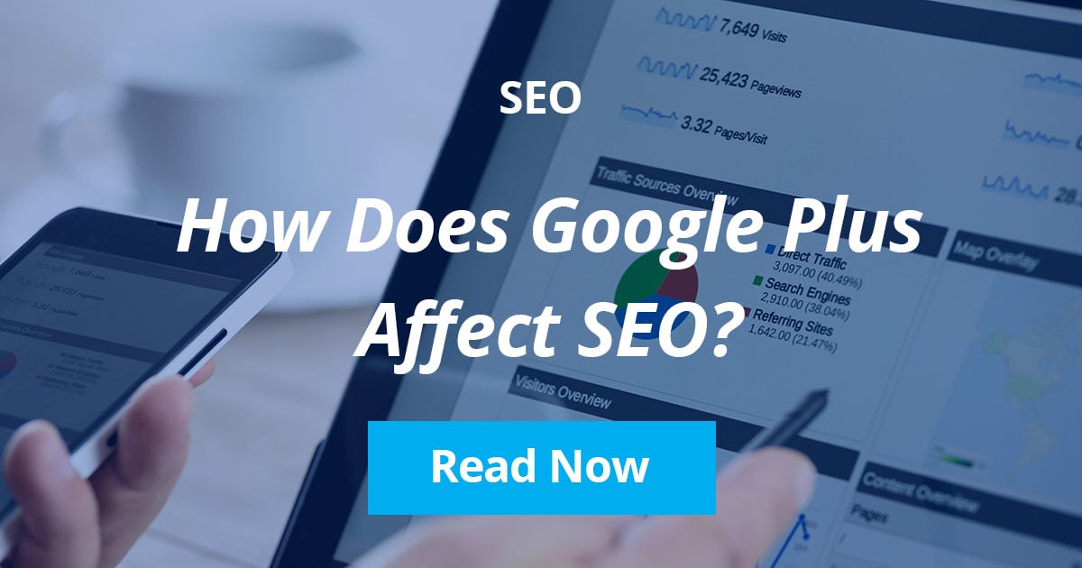How Does Google Plus Affect SEO Featured Image