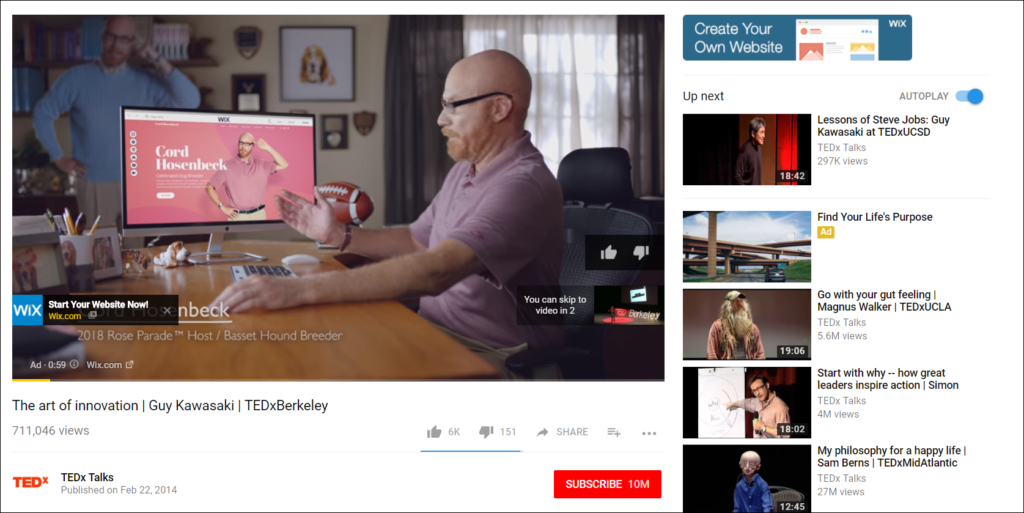 YouTube - Native Advertising